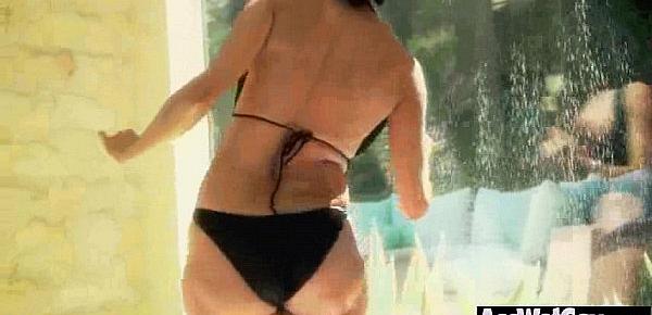  Girl With Huge Round Ass Get Oiled And Bang Hard video-28